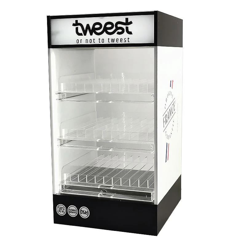 Counter Top Vape Store 3 Tier Display Case for Vape Products